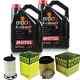 10l Inspection Set Kit Motul 8100 X-clean +5w-30 Engine Oil Mann 11383710