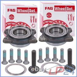 2x FAG 713610430 WHEEL BEARING KIT SET FRONT REAR AXLE