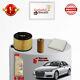 "3 Filters And Oil Maintenance Set For Audi A4 B9 2.0 Tfsi 180kw 245hp From 2018"