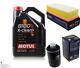 5l Inspection Set Kit Motul 8100 X-clean +5w-30 Engine Oil Sct Filter 11345529