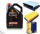 5l Inspection Set Kit Motul 8100 X-clean +5w-30 Engine Oil Sct Filter 11345901