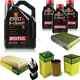 8l Inspection Set Kit Motul 8100 X-clean +5w-30 Engine Oil Mann 11381396