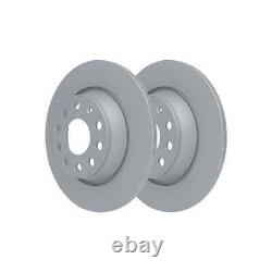 ATE Discs + Ceramic Front + Rear Suitable for Golf 5 6 Touran A3 Superb