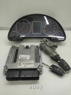Audi A4 S4 B7 8e 8h 2007 Diesel Engine Ecu Kit And Lock Set 8e0920901d Nej1998