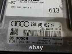 Audi A6 C6 Ignition Kit Ecu Set Verrou 03g906016mh 2.0 Tdi Bre 2009