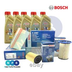 Bosch Castrol Care Set For Vw Golf VII Tdi 8068080732480 5w30