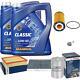 Bosch Inspection Kit Set 10l Mannol Classic 10w-40 For Audi All Road 4.2