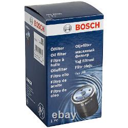 Bosch Inspection Kit Set 10L Mannol Elite 5W-40 for Audi A6 Avant 4F5 C6