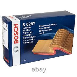 Bosch Inspection Kit Set 6L Mannol Classic 10W-40 for Audi A3 Sportback 1.8