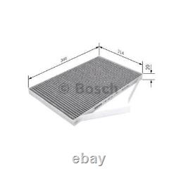 Bosch Inspection Kit Set 6L Mannol Elite 5W-40 for Audi A6 4A C4 2.6 2.8