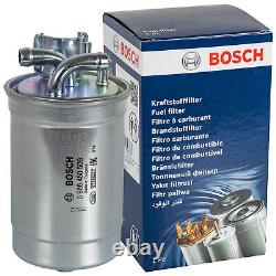Bosch Inspection Set 6 L Castrol Edge 5W-30 LL for Audi A4 2.5 Tdi