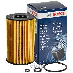 Bosch Inspection Set 7 LIQUI MOLY Longlife 3 5W-30 for Audi A4 avant