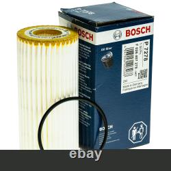 Bosch Inspection Set 7L Mannol Elite 5W-40 for Audi A4 Avant 8K5 B8 A5