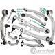 Complete Front Suspension Arm Kit 12 Pieces + Screw Set Suitable For Audi A6