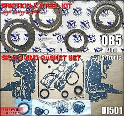 DL501 0B5 Clutch Pack Steel Friction Set High Stronic Audi Joint Revision Kit