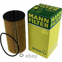 Engine Oil 10l Mannol 5w-30 Break LL + Mann-filter Audi A4 8e2 B6 S4 Quattro
