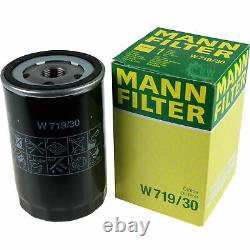 Engine Oil 5l Mannol Defender 10w-40 + Mann-filter Filter Audi A4 8e2 B6 1.8