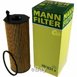 Engine Oil 5w-30 8l Mannol Break LI + Mann-filter Filter Audi A5 2.7 Tdi 8t3