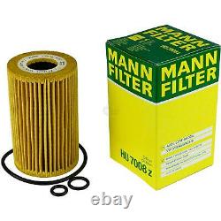 Engine Oil 6l Mannol 5w-30 Break LL + Mann-filter Filter Audi A6 4g2 C7 2.0