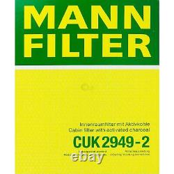 Engine Oil 6l Mannol Defender 10w-40 + Mann-filter Audi A8 4d2 4d8 2.5 Tdi