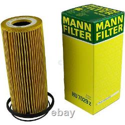 Engine Oil 7l Mannol Defender 10w-40 + Mann-filter Filter Audi A8 4e 3.2 Fsi