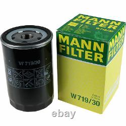 Engine Oil 8l Mannol Diesel Tdi 5w-30 + Mann-filter Audi A6 4b C5 Rs6 Quattro