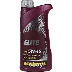 Engine Oil 8l Mannol Elite 5w-40 + Mann Filter Luft Audi A8 4d2 4d8 4.2