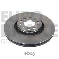 Eurobrake Brake Discs + Front + Rear Linings Suitable for Audi A4 8E