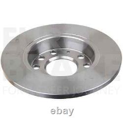 Eurobrake Brake Discs + Front + Rear Linings Suitable for Audi A4 8E