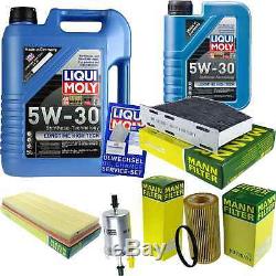 Filter Set Kit + 5w30 Engine Oil For Vw Golf IV Convertible 1e7 V 1k1 1f7 1f8