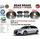 For Audi A4 Immobilier Avant Allroad 2007-2015 Brake Rear Disc Set + Kit