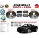 For Audi A5 Cabriolet Convertible 8f7 09-17 Disc Rear Brake Pads Kit Set +