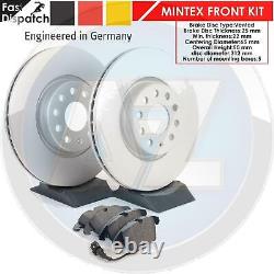 For Audi Seat Skoda Front Mintex Brake Discs And Set Pads Kit 312mm