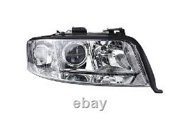 Front Headlight Set Xenon Suitable for Audi A6 4B 99-07/01 Left Right Bulb