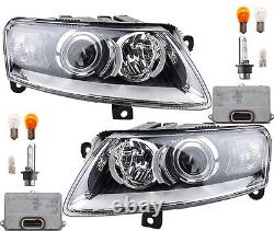 Front Xenon Headlight Assembly Suitable for Audi A6 4F D2S LR 04-08 Light Control