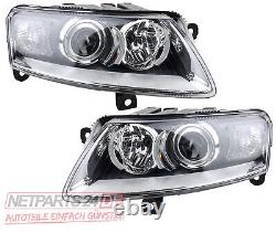 Front Xenon Headlight Assembly Suitable for Audi A6 4F D2S LR 04-08 Light Control