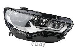 Front headlight Set Halogen Suitable for Audi A6 4G 04/11-08/14 H7 H15 LR + Fog