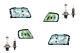 Headlight Kit Suitable For Audi A3 8l 96-00 + H7 H1 Left Right Including Indicator