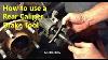 How To Use A Rear Brake Tool Caliper Demonstration Tutorial