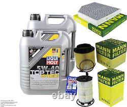 INSPECTION SKETCH LIQUI OIL FILTER MOLY 10L 5W-40 for Audi A5 8T3 S5