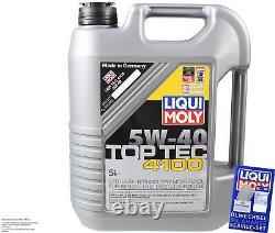 INSPECTION SKETCH LIQUI OIL FILTER MOLY 10L 5W-40 for Audi A5 8T3 S5