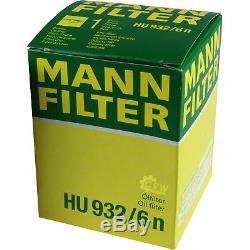Inspection Set Filter Mann-filter Kit 5w30 Engine Oil Longlife Audi A8 4d2