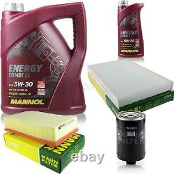 Inspection Set Mann-filter Kit 5w30 Longlife Engine Oil Audi 100 Front From 4a