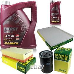 Inspection Set Mann-filter Kit 5w30 Longlife Engine Oil Audi, A6 Before 4a