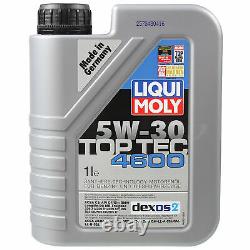 Inspection Sketch Filter Liqui Moly Oil 6l 5w-30 For Audi A6 4b C5 2.4 2.8