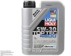 Inspection Sketch of Liqui Moly Oil Filter 7L 5W-30 for Audi A8 4E