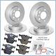 Kit Game Set 4 Brake Discs + 8 Front + Rear Axle Pads 31887697