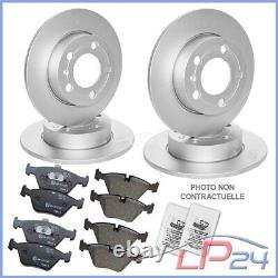 Kit Game Set 4 Brake Discs + 8 Front + Rear Axle Pads 31887697