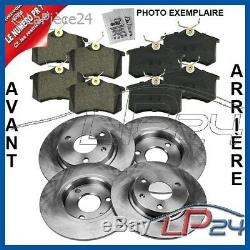 Kit Set 4 Disc Brake + 8 Pads Front Axle + Rear 31887697