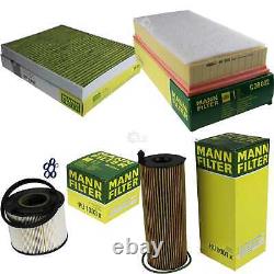 MANN-FILTER Inspection Set Kit for VW Touareg 7LA 7L6 7L7, Audi Q7